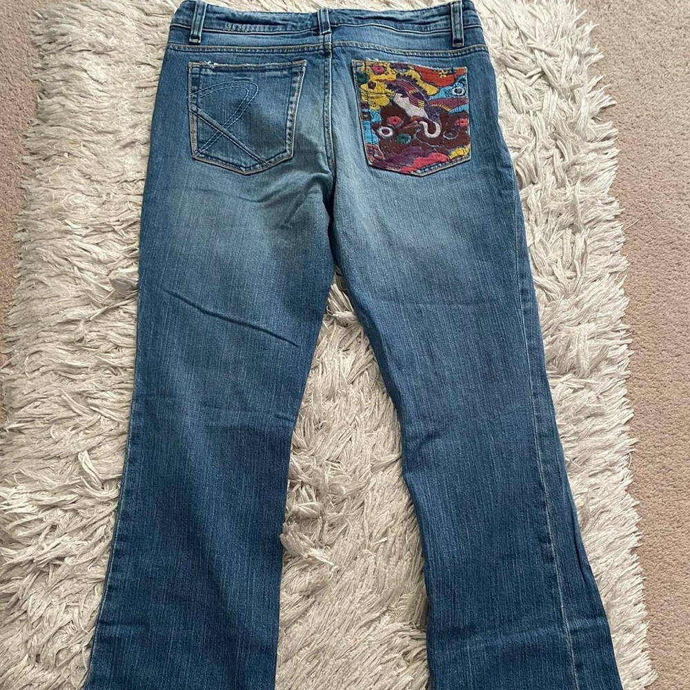 Mid-Rise Bootcut Jeans